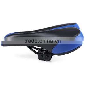 27*15cm Bike Bicycle Saddle Mountain Road Soft Ventilate Middle Hollow MTB Bike Seat PU Leather Seat thumbnail-6