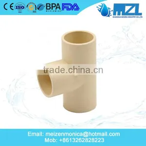 MZL POPULAR 1/2"-4" Inch Cpvc Pipe Fittings for Water Supply China Factory thumbnail-1