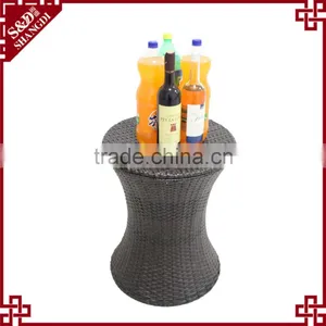 Innovative Hotel Swimming Pool Use Rattan Ice Bucket for Birtherday Party thumbnail-1