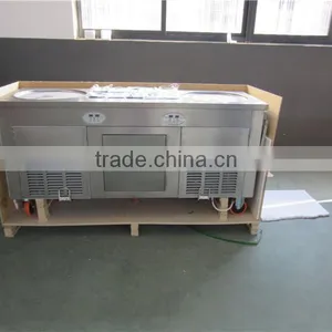 Flat Ice Roll Cream Machine 2D10A thumbnail-1