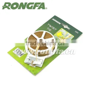 Precut And Roll Natural Paper Vineyard Twist Tie For Agriculture thumbnail-3