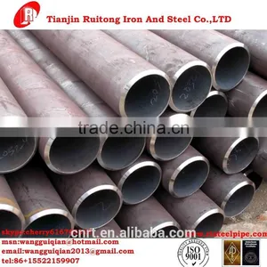 High Quality Erw Black Steel Pipe/tube and Fittings thumbnail-1