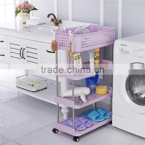 3 Tier Durable Impact and Rust-Resistant Plastic Shelves thumbnail-5
