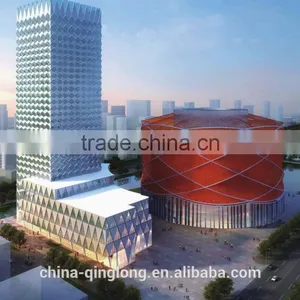GRP Exterior Wall Decorative Theatre GRP Building Project thumbnail-1