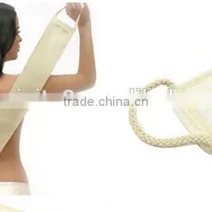 Cy292 Exfoliating Loofah Back Scrubber Shower Bathtub Bakblade Body Sponge for Men and Women With Handles and Bar Soap Pocket thumbnail-1