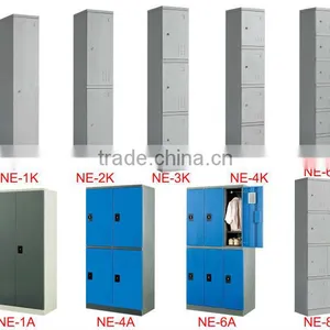 Singel Tier Locker One Door Steel Locker Closet Locker Wardrobe thumbnail-2