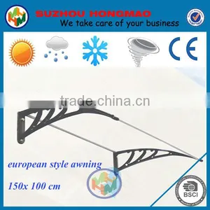 Outdoor Polycarbonate Rain Canopy Awning for Window Awning or Door Canopy thumbnail-5