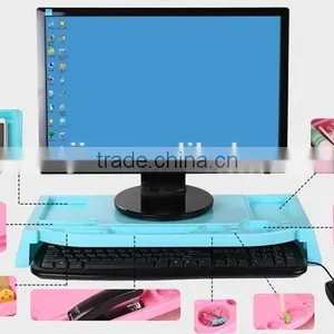 Adjustable Height Desktop Keyboard Storage Box thumbnail-6