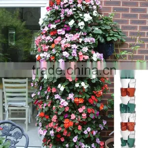 Vertical Garden Supplies, Stackable/hangable Flower Pot for Vertical Garden thumbnail-4