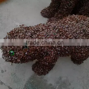Customization Artificial Green Sculpture Imitation Animal for Decorative thumbnail-1
