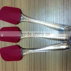 Silicone Spatula for Baking Crystal Handle Cake Tool thumbnail-1