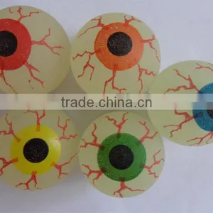 Halloween Gift 4.3cm Rubber Eye Ball Bouncing Ball thumbnail-1