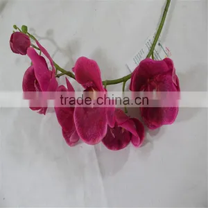SJ20170049 China Wholesale High Quality Colorful Fake Plastic Flowers for Indoor Decoration Artificial Orchid thumbnail-2