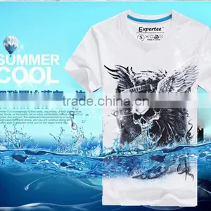100% Cotton Tee Shirt/sublimation Cotton t Shirt, OEM Clothing/full Print t Shirt Sublimation t Shirt for Men thumbnail-4