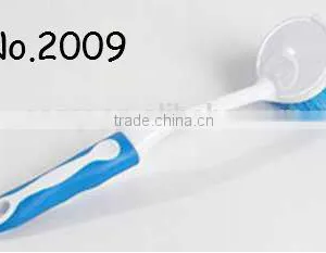 2014 New Design Bowl Cleaning Brush Plastic With TPR Handle thumbnail-1