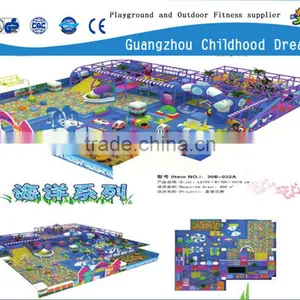 $39.00/Sq.m CHD-460 Reliable Safety Professional Kids Indoor Play Equipment, Indoor Jungle Gym, Soft Play Area thumbnail-1