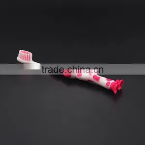 Top Quality New Design for Adult Anti Bacterial Animal Kids Toothbrush With Cover thumbnail-1