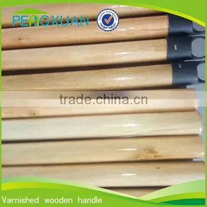 China Cheap Broom Parts Varnished Stick Wood With America Threaded thumbnail-2
