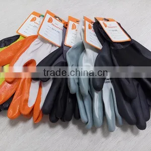 DDSAFETY 2017 Working Gloves Nitrile Glove Safety Equipment thumbnail-2
