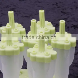 BPA Free 5 Lolly Plastic Ice Popsicle Mold thumbnail-5