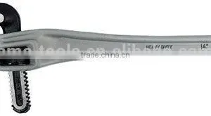 Aluminum Handle Offset Pipe Wrench (pipe Wrench,pipe Spanner) thumbnail-1
