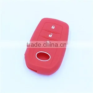 For Toyota Camry Highlander Prado 3 BTN Car Key Silicone Cover Shells thumbnail-1