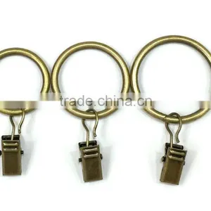 4 Colors - Iron Curtain Ring With Clip / Rod Ring With Clip Hanging / A Ring With A Clip thumbnail-6