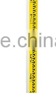 Telescopic 5 Meter 5 Section Aluminum Grade Leveling Rod Tenths 10th Staff Stave thumbnail-5