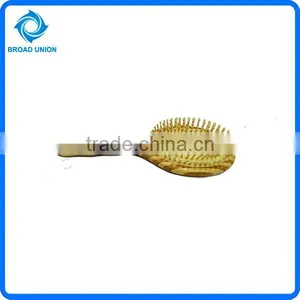 Wood Hair Comb Yellow Bottom Comb thumbnail-1