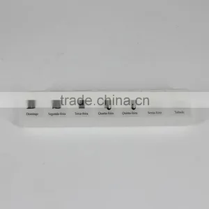 Transparent Plastic Pill Box for 7days thumbnail-2