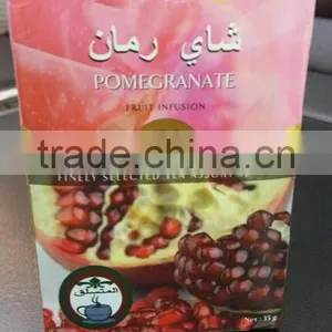 2g *20 Bags Famous and Good Taste Natural Herbal Pomegranate Tea/Organic Green Tea With Pomegranate 2g*20 Tea Bags thumbnail-1