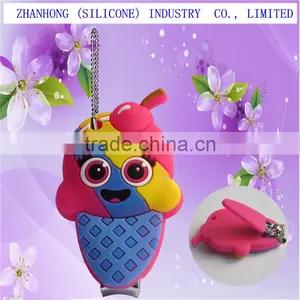 Customized Promotional Silicone Nail Clipper With Catcher thumbnail-6