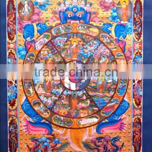 WHEEL OF LIFE (BLUE) THANKA thumbnail-1