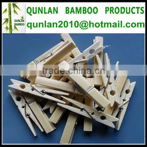 Bamboo Big Clothes Clips thumbnail-1