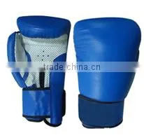 Blue & White Color Comfortable Boxing Gloves thumbnail-1