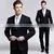 2015 Polyester Cotton Fabric Business Suit Blazer and Pant thumbnail-1