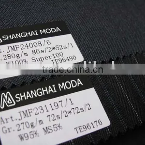 Blended Worsted Wool Fabric W95/ms5 Moda-t044 thumbnail-1