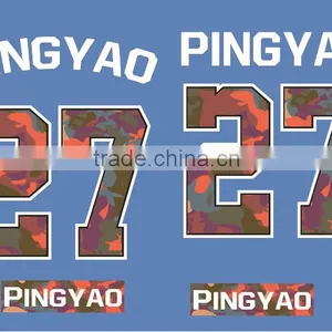 Best Washability Number Heat Transfer Offset Printing for Sportswear thumbnail-1