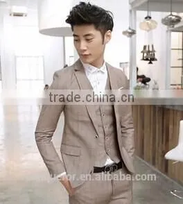 Slim Fit Suit,bespoke Casual British Men Suit SHT1148 thumbnail-2