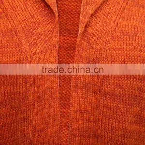 Flare-sleeve Pointelle Cardigan Without Buttons thumbnail-3