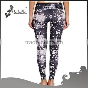 OEM Yoga Fitness Sexy Ladies Pants Custom Compression Tights Women thumbnail-2