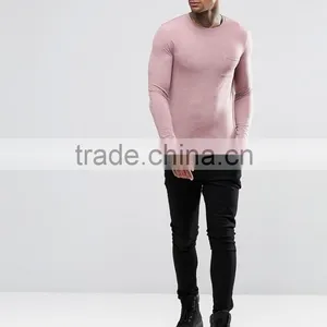 Latest Muscle t Shirt Tight Fit t Shirt Blank t Shirt With Pocket thumbnail-4