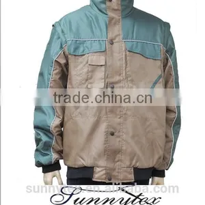 2016 New Design Men Canvas Winter Reflective Working Jacket thumbnail-1