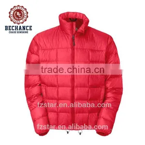 Man 100% Nylon Goose Down Pad Jacket thumbnail-1
