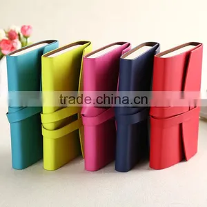High Grade PU Cover Travel Notebook Custom Loose Leaf Planner Personal Diary Notebook thumbnail-2