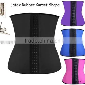 Ann Chery Body Shaper Vest Waist Trainer Corsets Slimming Belt Latex Waist Cincher Wholesale thumbnail-5