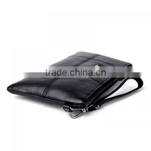 PU Leather Polyester Solid 82665 Small Shoulder Bag thumbnail-4