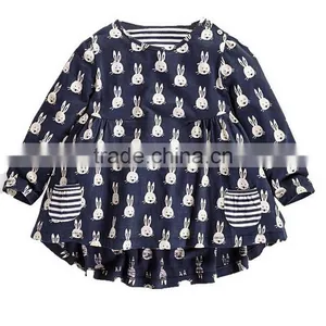 Cartoon 2017 Toddler Girls Clothes Tshirts 2piece Sets thumbnail-3