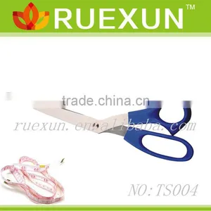 Hot Sale 9.5" Plastic Color Handle Stainless Steel Tailor Scissors thumbnail-1