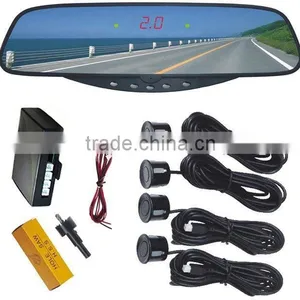 Reverse LED Display Rear Vision Parking Sensor System / Wireless Accelerometer Sensor RD-017C6 thumbnail-1